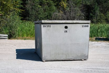 1500 Gal Tank w_Concrete