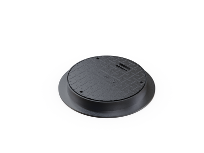 Bolt Down Sewer Lid with 4-Inch Ring - Image 3