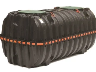 1000 Gallon Plastic Septic Tank - Full View