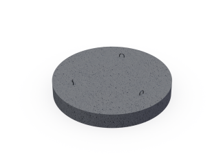 60” x 8” Flat Concrete Base