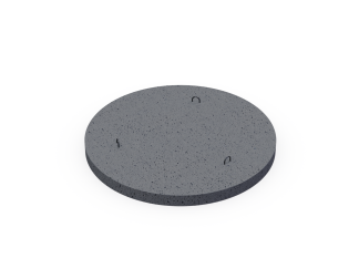 60” x 4” Flat Concrete Base