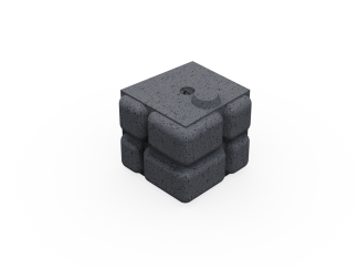 Block-Half Corner Base (Right)