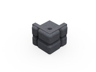 Block-Half Top Corner (Right)