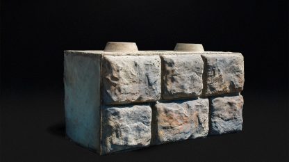 Concrete Wall Block - Fence Base