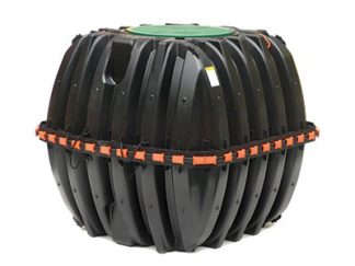 500 Gallon Plastic Septic Tank - Full View