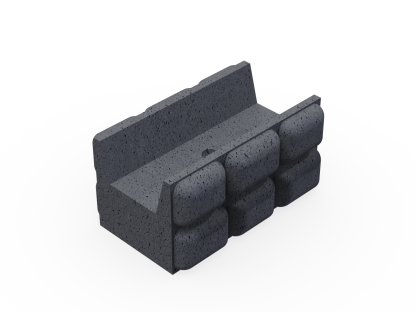 Concrete Wall Block-Fence Top