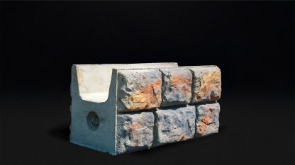 Concrete Wall Block - Fence Top