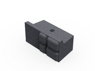 Concrete Landscape Top Inside Corner Block (Right) BCPI Product #4023