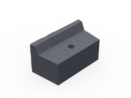 Concrete Landscape Top Inside Corner Block (Right) BCPI Product #4023