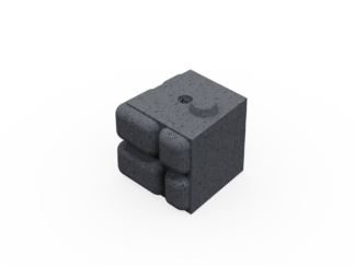 Block-Half Corner Base (Left)