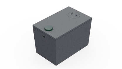 1000 Gallon 1-Piece Septic Tank with Concrete Lid