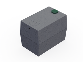 1250 Gallon Septic Tank With Concrete Lid