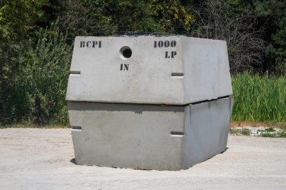 1000 Gallon Low Profile 2-Piece Concrete Septic Tank