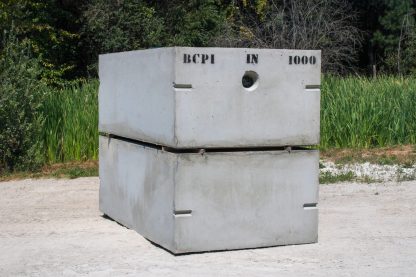 1000 Gal Tank w:Concrete