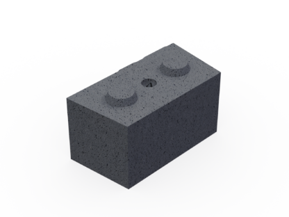 Concrete Landscape Base Inside Corner Block (Left) BCPI Product #4032